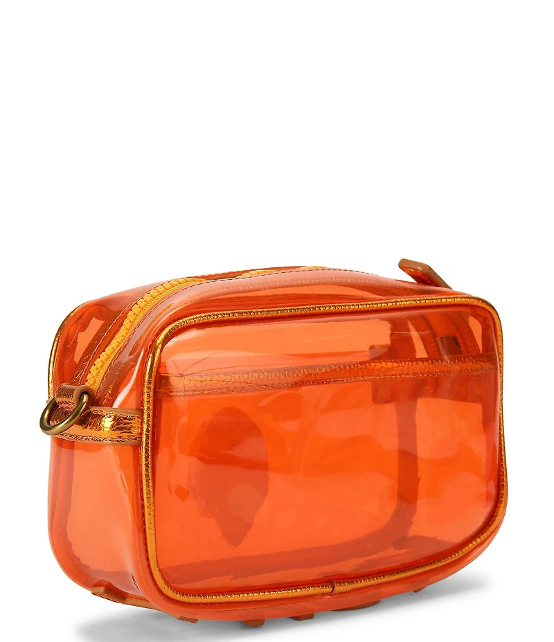 Kurt Geiger London Vinyl Kensington Small Camera Crossbody Bag