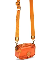 Kurt Geiger London Vinyl Kensington Small Camera Crossbody Bag