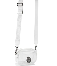 Kurt Geiger London Vinyl Kensington Small Clear Camera Crossbody Bag