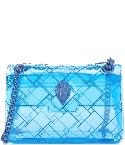 Kurt Geiger London Vinyl Mini Kensington Convertible Crossbody Bag