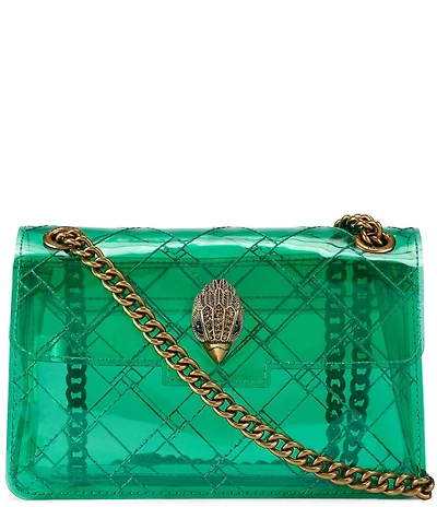 Kurt Geiger London Vinyl Mini Kensington Convertible Crossbody Bag
