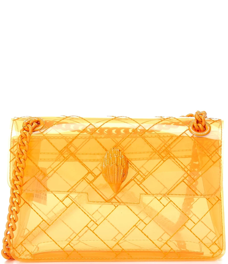 Kurt Geiger London Vinyl Mini Kensington Convertible Crossbody Bag