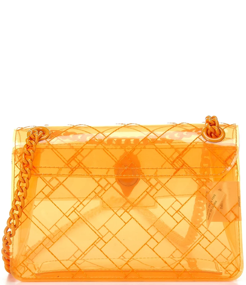 Kurt Geiger London Vinyl Mini Kensington Convertible Crossbody Bag