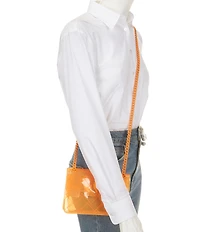 Kurt Geiger London Vinyl Mini Kensington Convertible Crossbody Bag
