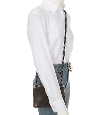 Kurt Geiger London Vinyl Mini Kensington Convertible Crossbody Bag