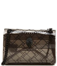 Kurt Geiger London Vinyl Clear Mini Kensington Crossbody Bag