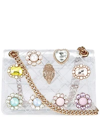Kurt Geiger London Vinyl Mini Kensington Gem Convertible Crossbody Bag