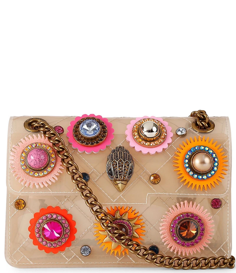 Kurt Geiger London Vinyl Mini Kensington Octavia Convertible Crossbody Bag