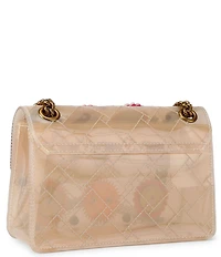 Kurt Geiger London Vinyl Mini Kensington Octavia Convertible Crossbody Bag