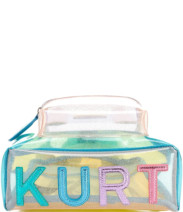 Kurt Geiger London Southbank Small Glitter Vinyl Clear  display picture 1
