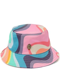 Kurt Geiger London Wave Print Bucket Hat