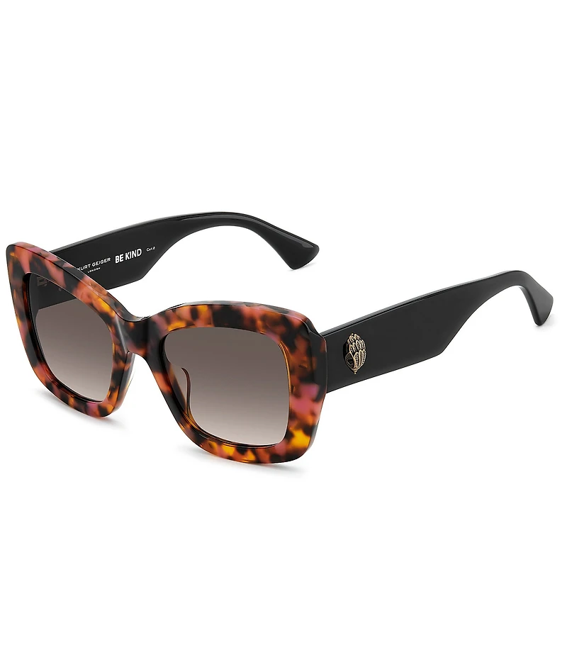 Kurt Geiger London Women's KGL1056 54mm Rectangle Sunglasses