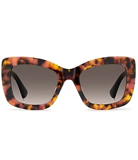 Kurt Geiger London Women's KGL1056 54mm Rectangle Sunglasses