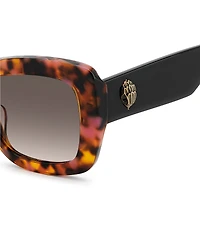 Kurt Geiger London Women's KGL1056 54mm Rectangle Sunglasses