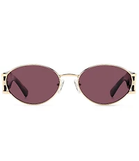 Kurt Geiger London Women's KGL 1054 54mm Retro Oval Sunglasses