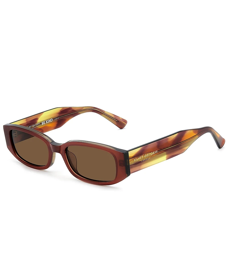 Kurt Geiger London Women's KGL 1055 52mm Retro Rectangle Sunglasses