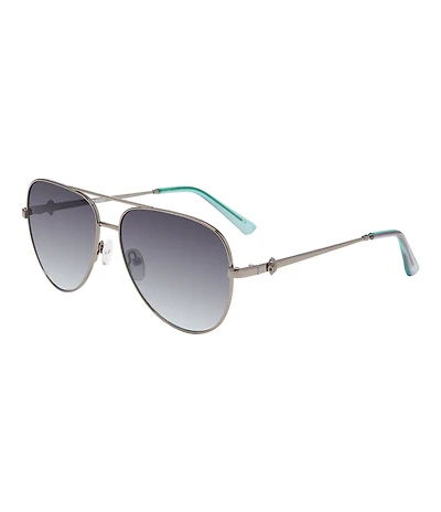 Kurt Geiger London Women's KGL1001 62mm Aviator Sunglasses