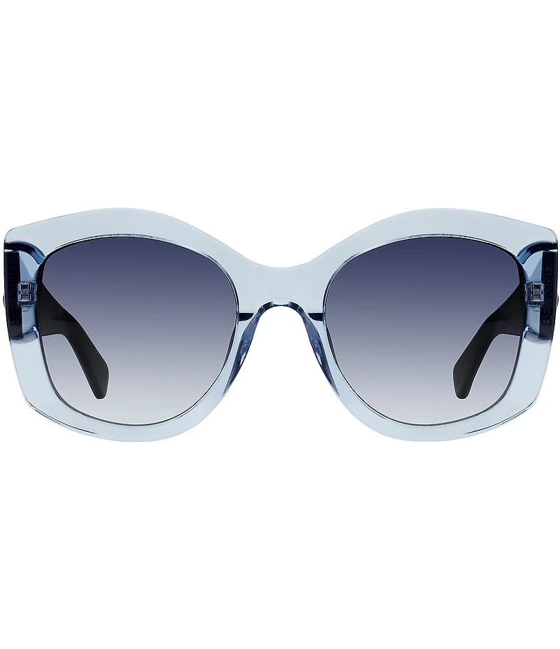 Kurt Geiger London Women's KGL1008 53mm Butterfly Sunglasses