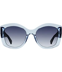 Kurt Geiger London Women's KGL1008 53mm Butterfly Sunglasses