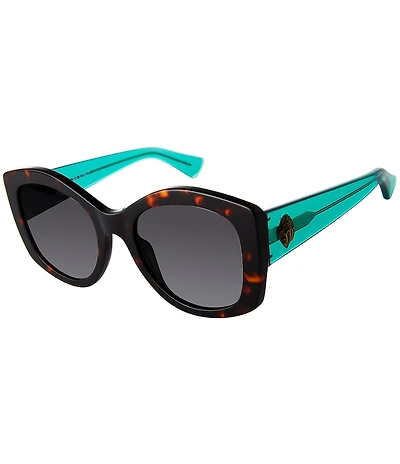 Kurt Geiger London Shoreditch KGL1008 Large 53mm Tortoise Framed Oval Sunglasses