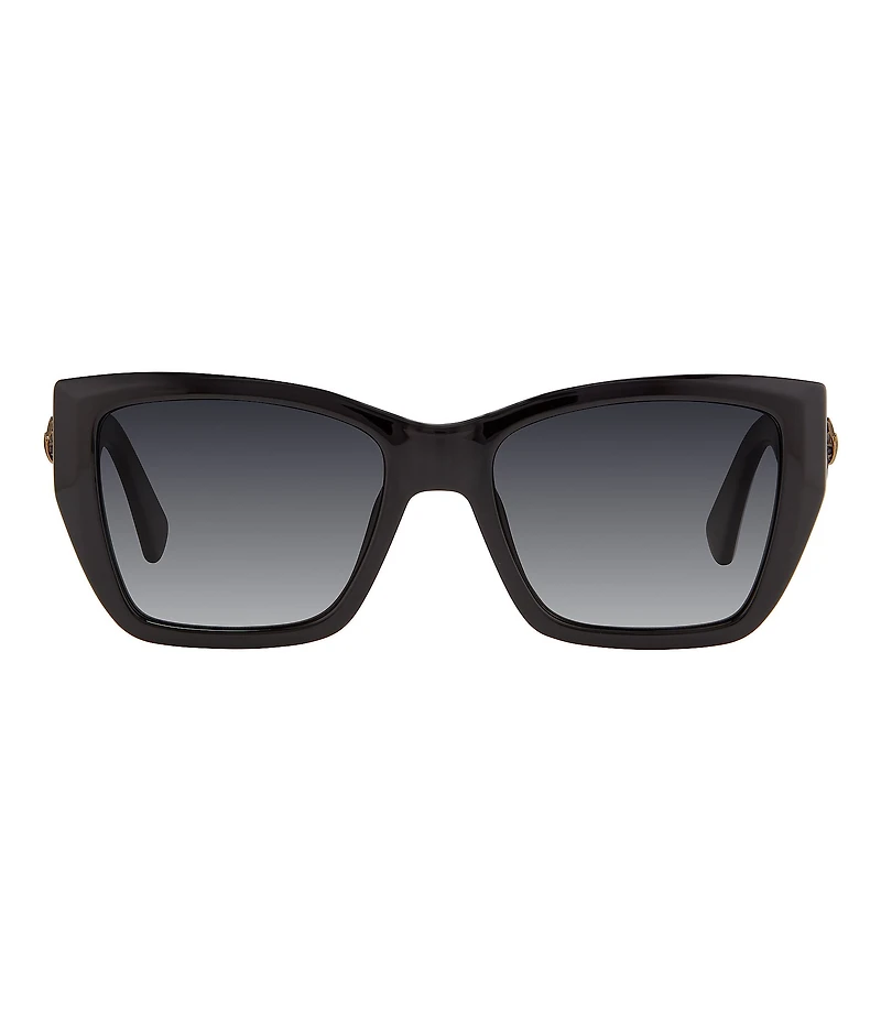 Kurt Geiger London Women's KGL1010 54mm Rectangle Polarized Sunglasses