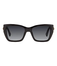 Kurt Geiger London Women's KGL1010 54mm Rectangle Polarized Sunglasses