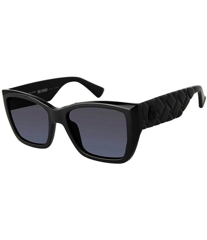 Kurt Geiger London Women's KGL1010 Kensington 54mm Square Gradient Lens Sunglasses