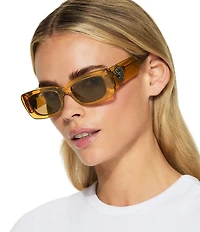 Kurt Geiger London Women's KGL1016 52mm Rectangle Sunglasses