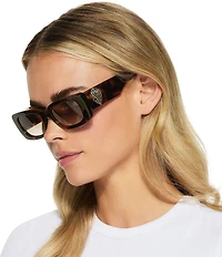 Kurt Geiger London Women's KGL1016 52mm Rectangle Sunglasses