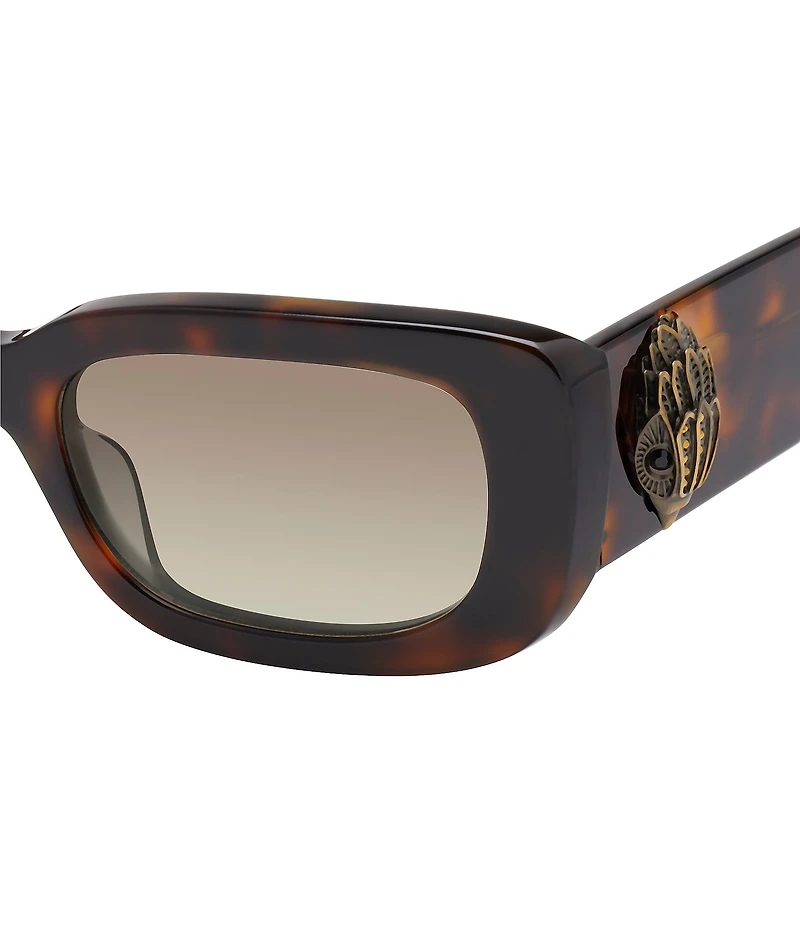 Kurt Geiger London Women's KGL1016 52mm Rectangle Sunglasses