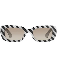 Kurt Geiger London Women's KGL1016 52mm Rectangle Sunglasses