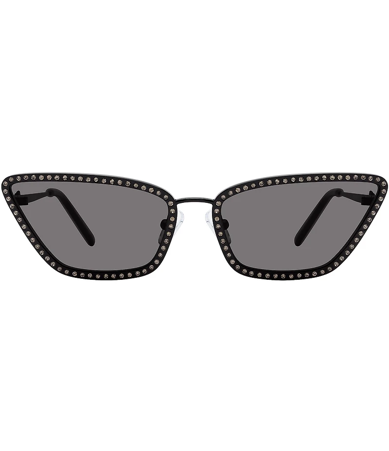 Kurt Geiger London Women's KGL1022 58mm Cat Eye Statement Sunglasses