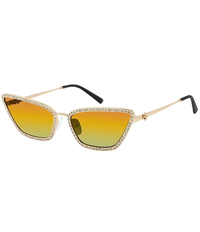 Kurt Geiger London Women's KGL1022 58mm Cat Eye Statement Sunglasses