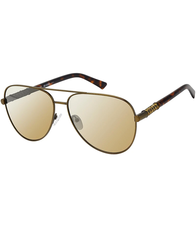Kurt Geiger London Women's KGL1023 63mm Aviator Sunglasses