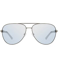 Kurt Geiger London Women's KGL1023 63mm Aviator Sunglasses