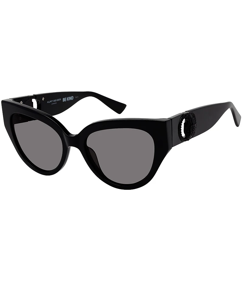 Kurt Geiger London Women's KGL1024 54mm Round Sunglasses