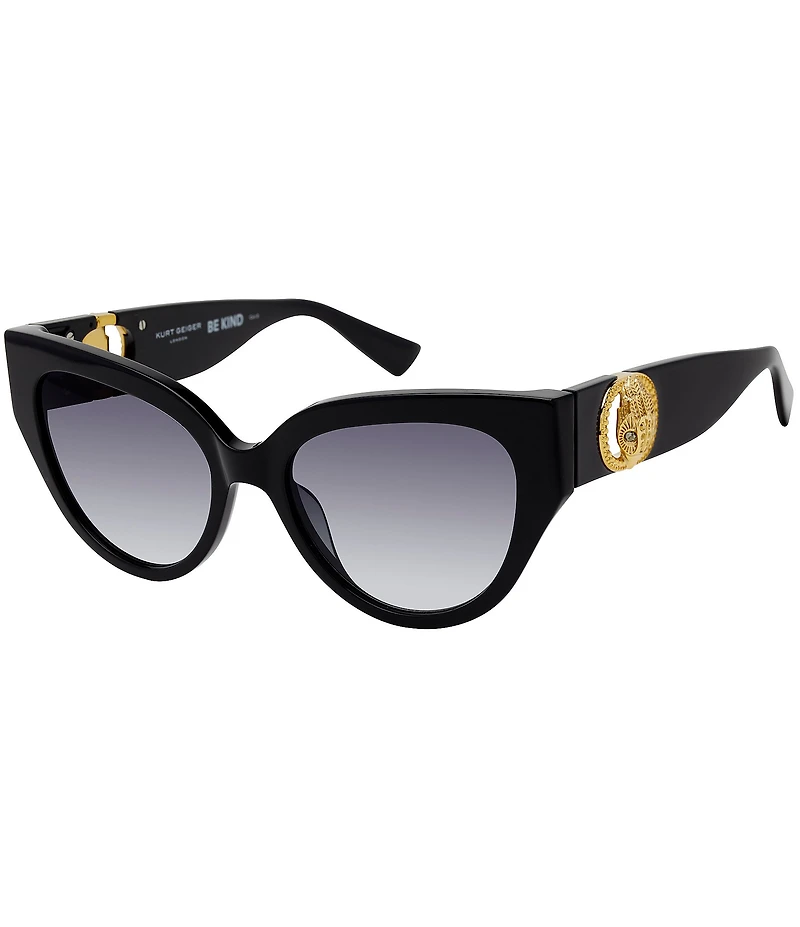 Kurt Geiger London Women's KGL1024 54mm Round Sunglasses
