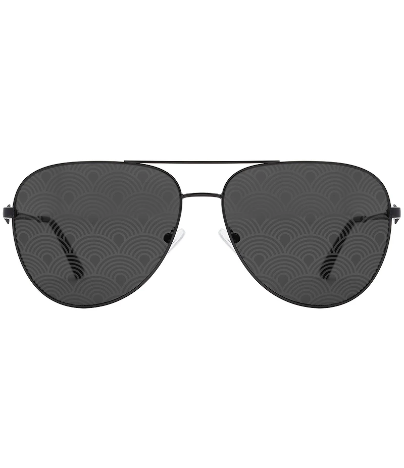 Kurt Geiger London Women's KGL1027 65mm Aviator Logo Lens Sunglasses