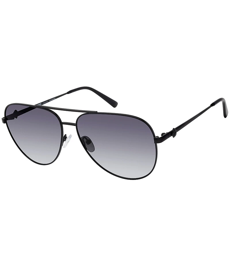 Kurt Geiger London Women's KGL1027 65mm Aviator Sunglasses