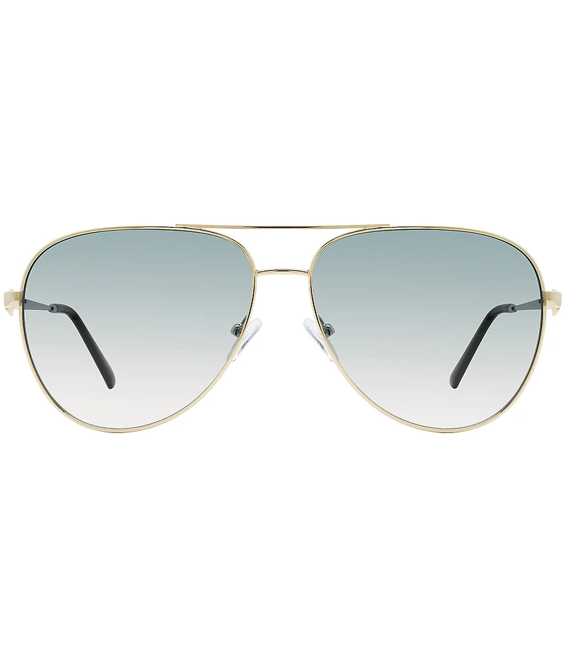 Kurt Geiger London Women's KGL1027 65mm Aviator Sunglasses