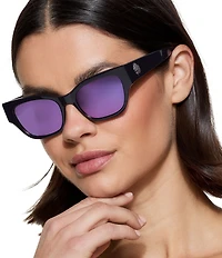 Kurt Geiger London Women's KGL1030 53mm Cat Eye Sunglasses