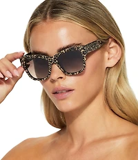 Kurt Geiger London Women's KGL1033 52mm Cat Eye Sunglasses