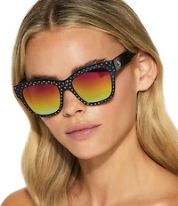 Kurt Geiger London Women's KGL1033 52mm Cat Eye Sunglasses