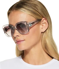Kurt Geiger London Women's KGL1034 53mm Square Sunglasses