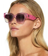 Kurt Geiger London Women's KGL1035 53mm Cat Eye Sunglasses