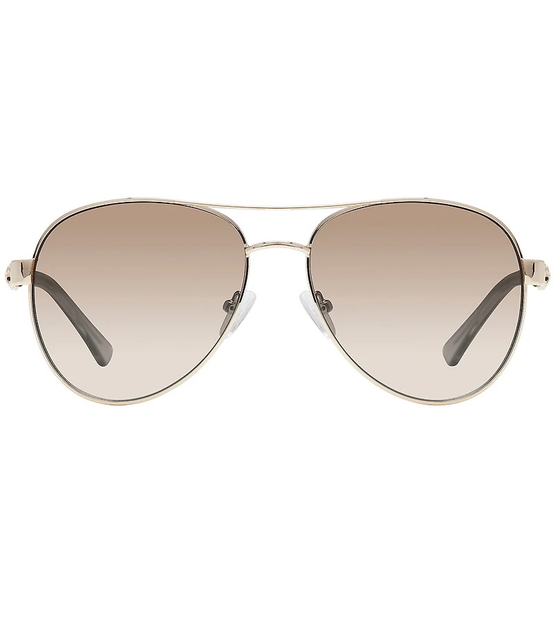 Kurt Geiger London Women's KGL1036 57mm Aviator Sunglasses