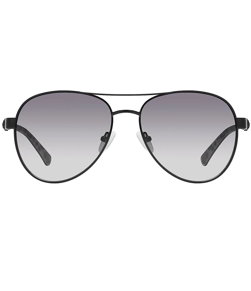 Kurt Geiger London Women's KGL1036 57mm Aviator Sunglasses