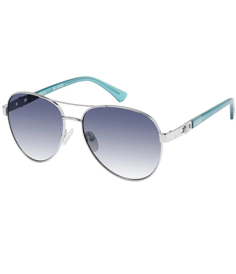 Kurt Geiger London Women's KGL1036 57mm Aviator Sunglasses