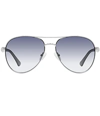 Kurt Geiger London Women's KGL1036 57mm Aviator Sunglasses
