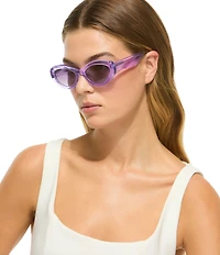 Kurt Geiger London Women's KGL1037 54mm Cat Eye Sunglasses